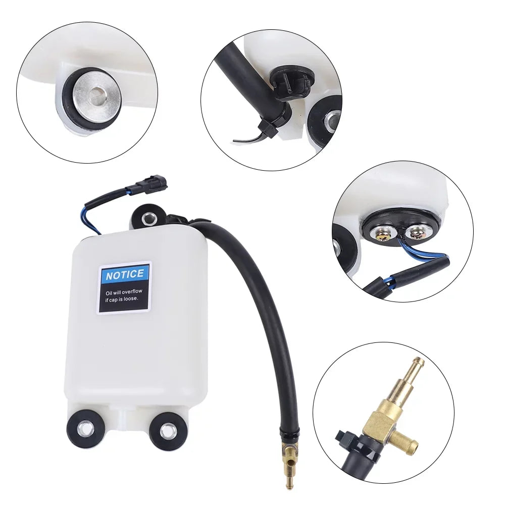 Miumaeov Outboard Oil Tank Assembly Oil Tank Assy for Mercury 1200-8M0064075 Fits Mercury Optimax 3.0L 200HP 225HP 250HP