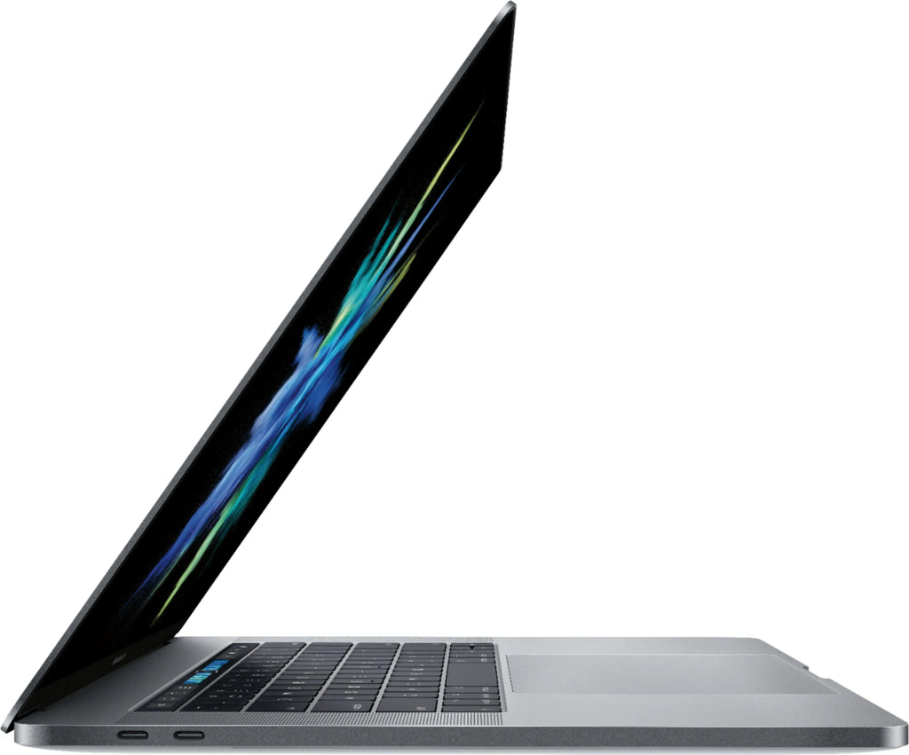 Pre-Owned Apple MacBook Pro 15.4-inch with Touch Bar 2017 MPTR2LL/A, 2.8 GHz i7, 16GB RAM, MacOS, 256GB SSD, Space Gray (Fair)