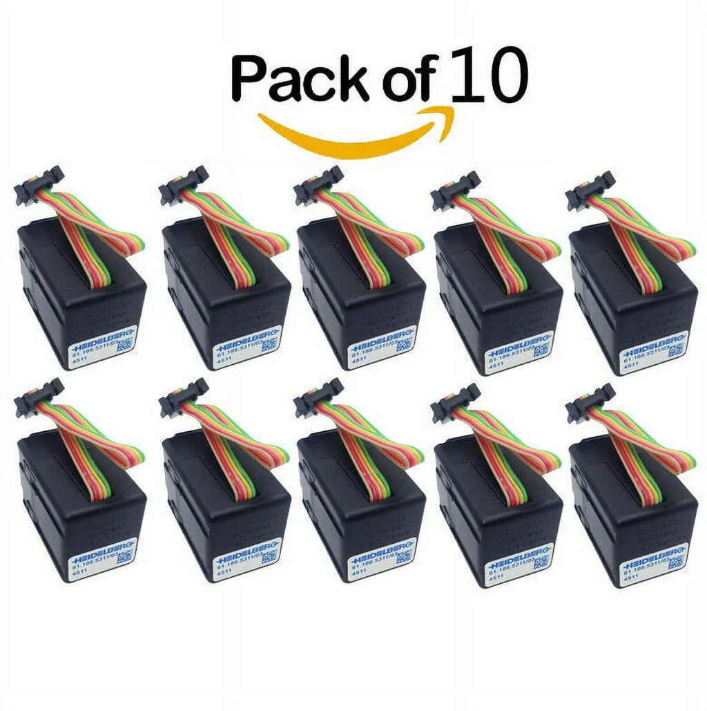 SHANNA 10 Pack Servo Motor 61.186.5311 Ink Key Motor for Heidelberg SM 102 PM52 Harris M1000