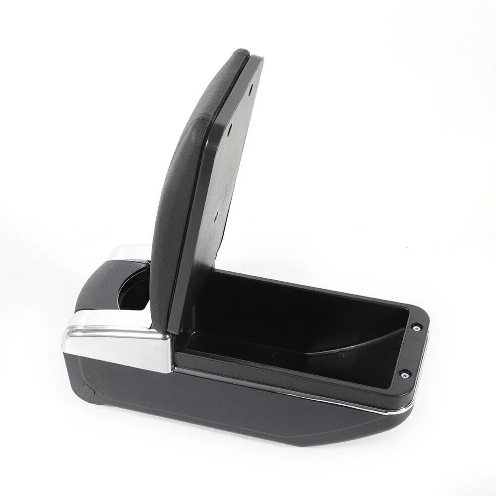 Nissan Storage Box Armrest Can Rotate For Nissan Versa 07-11 Armrest Center Console Storage Box Arm Rest Cup Holder US