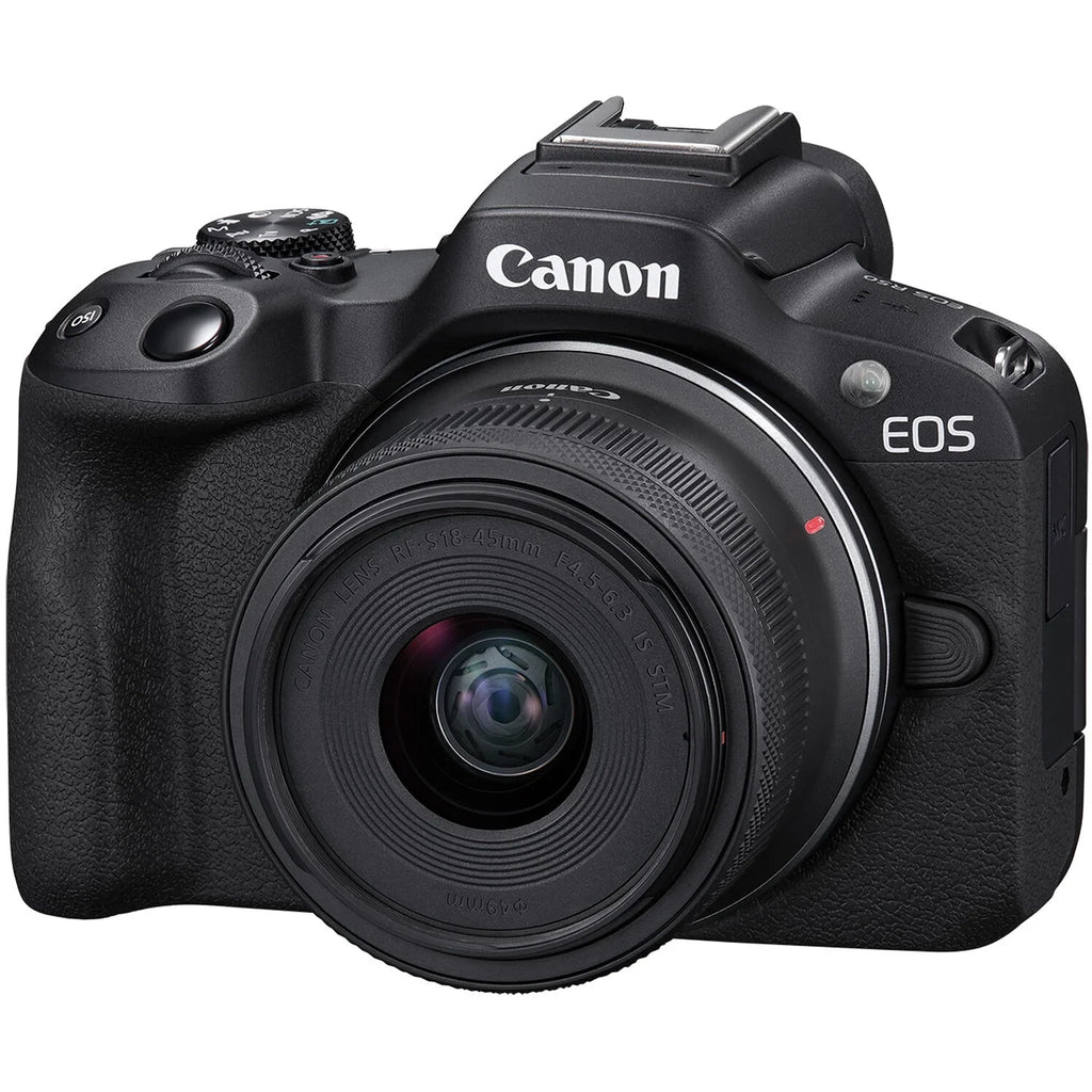Canon EOS Rebel SL3 DSLR Camera With EF-S 18-55mm f/4-5.6 IS STM Lens + 64 GB Memory + Hood + Extra Battery + Battery Charger + Filters + More (27pc Bundle)