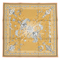 Pre-Owned Hermes Carre 55 Bandana CHORUS STELLARUM 100% Silk (Like New)