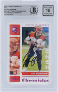 Joe Burrow Cincinnati Bengals Autographed 2020 Panini Chronicles Pink #19 Beckett Fanatics Witnessed Authenticated 10 Rookie Card - Fanatics Authentic Certified