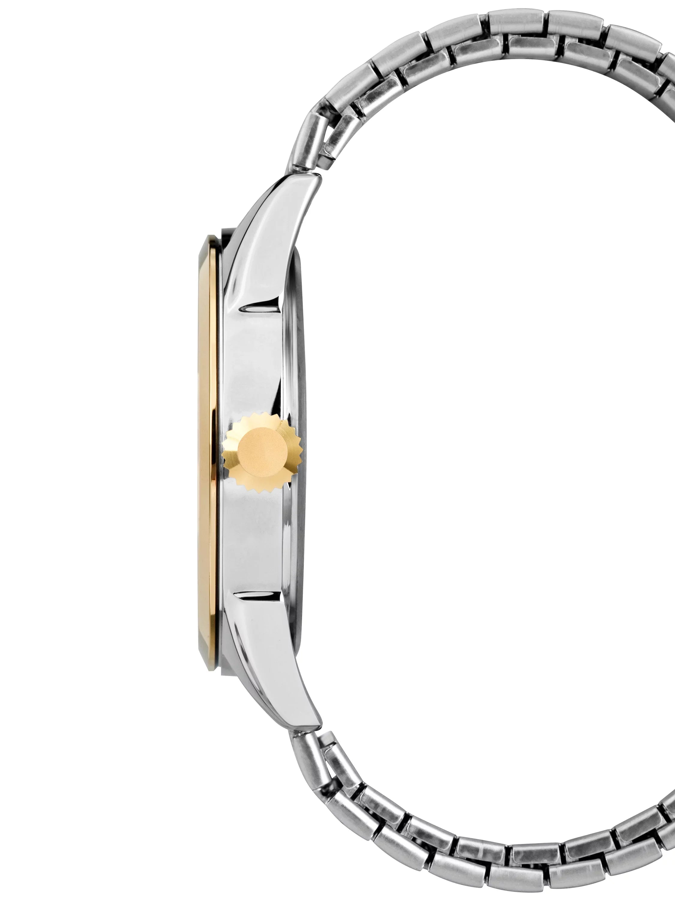 Men's Briarwood Two-Tone Watch, Stainless Steel Expansion Band