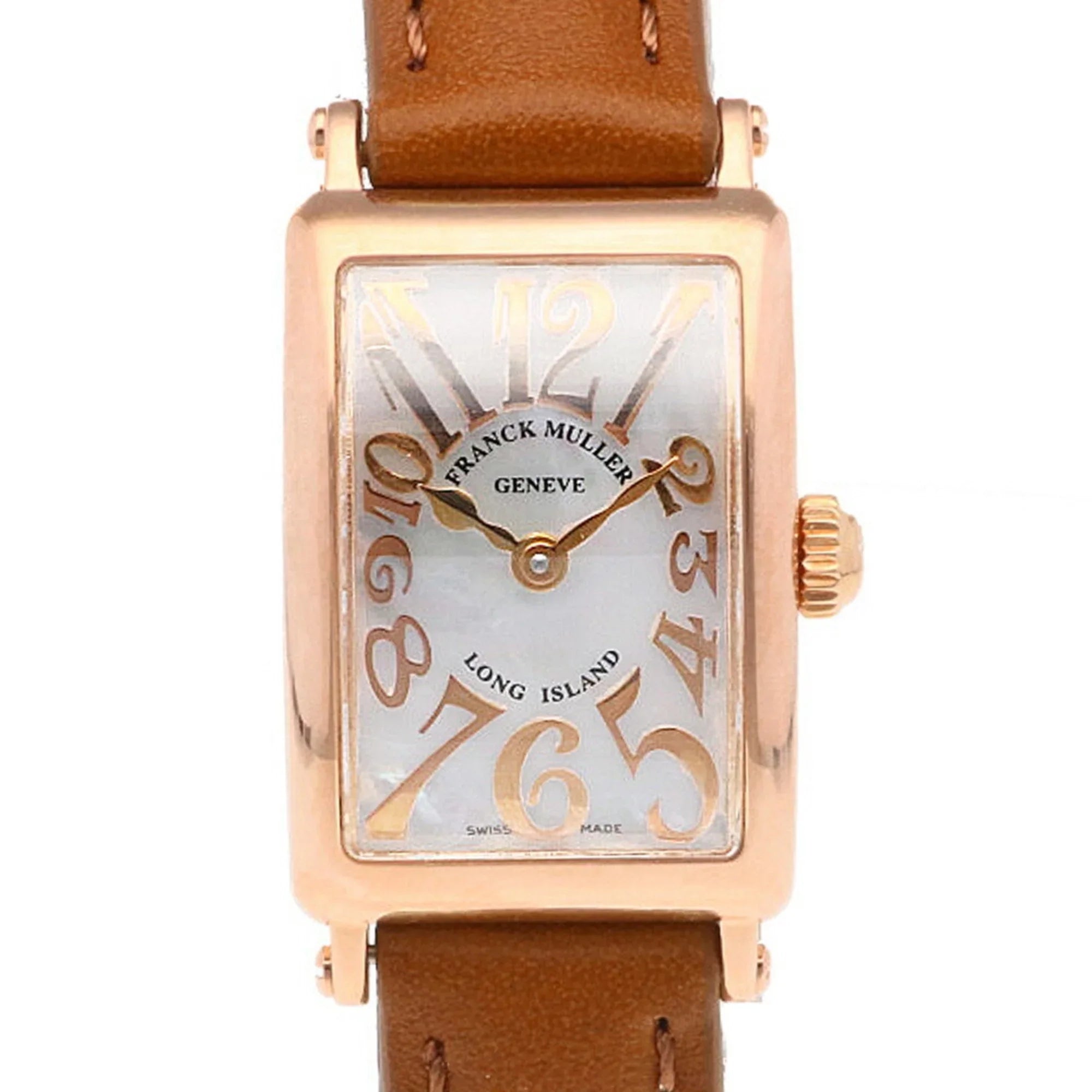 Pre-Owned Franck Muller FRANCK MULLER Long Island Watch K18PG 802 MOP2 Ladies (Good)