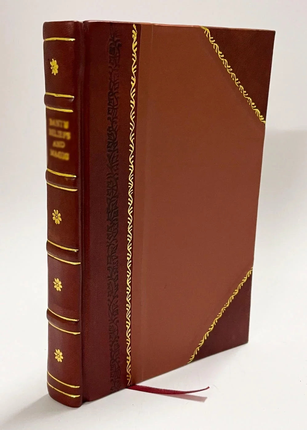 Napoleon En Exil Relation Contenant Les Opinions Et Les Reflexions De Napoleon Sur Les Evenemens Les Plus Importans De Sa Vie, Durant Trois Ans De Sa Captivite , Volume 2 / (1824) [Leather Bound]