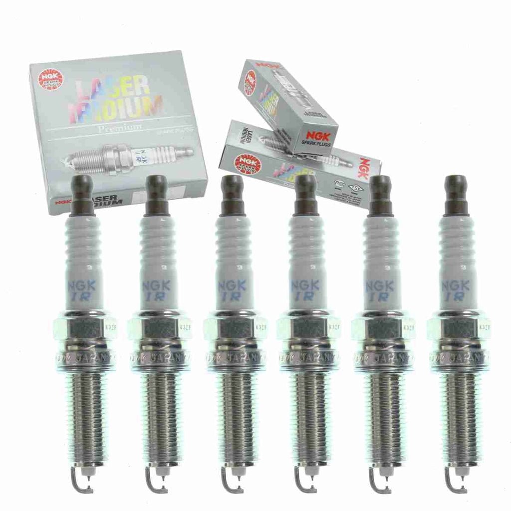 6 pc NGK Laser Iridium Spark Plugs Matching with Hyundai Genesis 3.8L V6 2012-2016