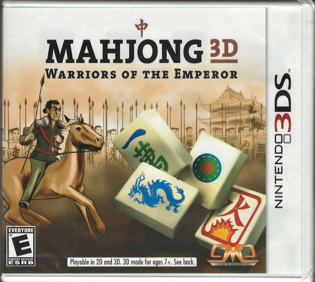 Mahjong 3DS (Brand New Factory Sealed US Version) Nintendo 3DS, nintendo_3ds