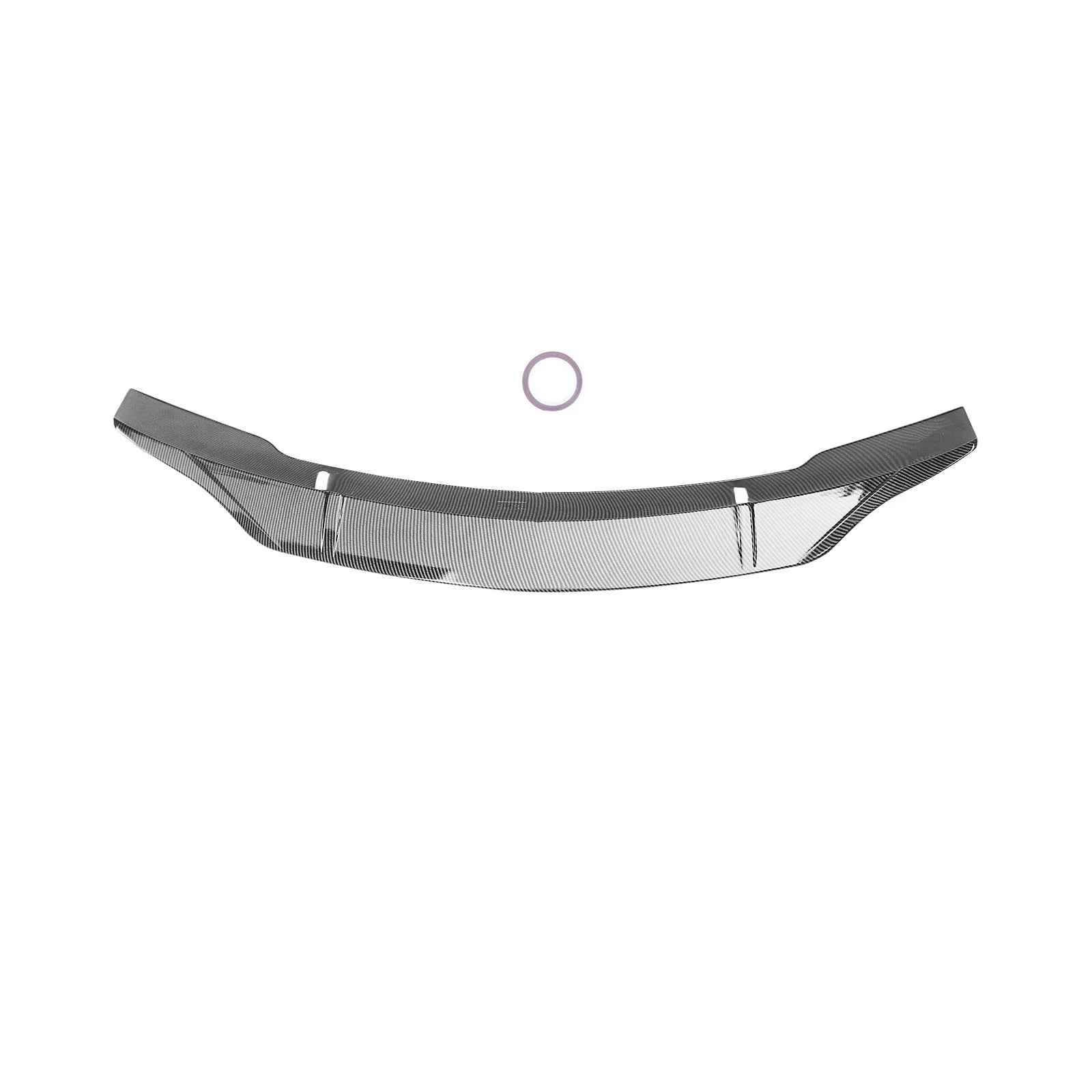 NINTE S for 08-14 Mercedes Benz W204 C250 C300 C63 Rear Trunk Spoiler Wing Carbon Fiber Style