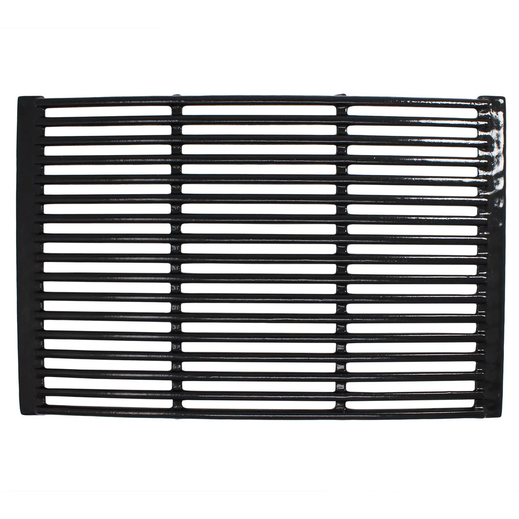 2 BBQ Grill Cooking Grates & 3 Heat Shield Plate Tent Replacement Parts for Charmglow 810-6320-B - Suitable Barbeque Porcelain Enameled Cast Iron Grid 19" & Flame Tamer, Flavorizer Bar