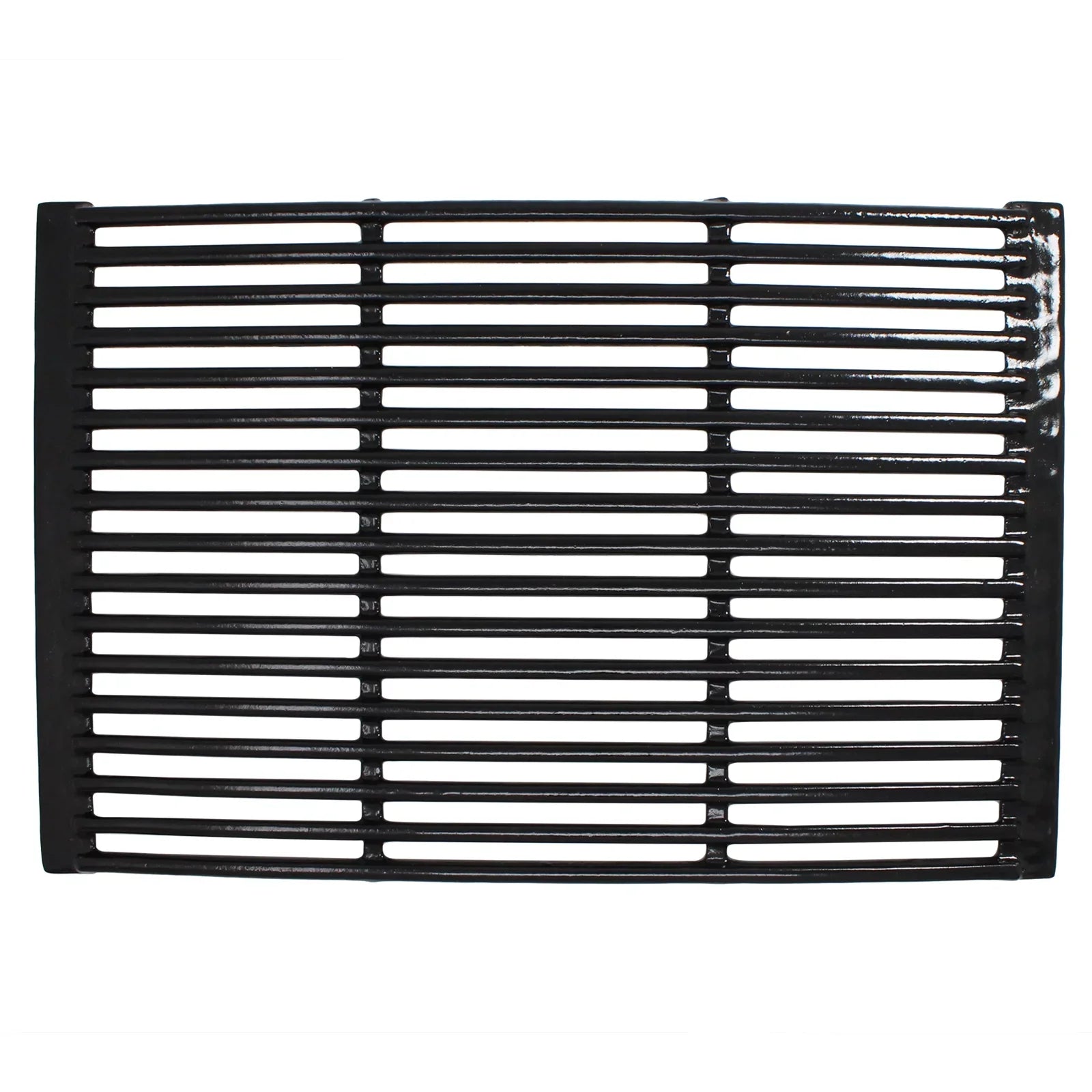 2 BBQ Grill Cooking Grates & 3 Heat Shield Plate Tent Replacement Parts for Charmglow 810-6320-B - Suitable Barbeque Porcelain Enameled Cast Iron Grid 19" & Flame Tamer, Flavorizer Bar