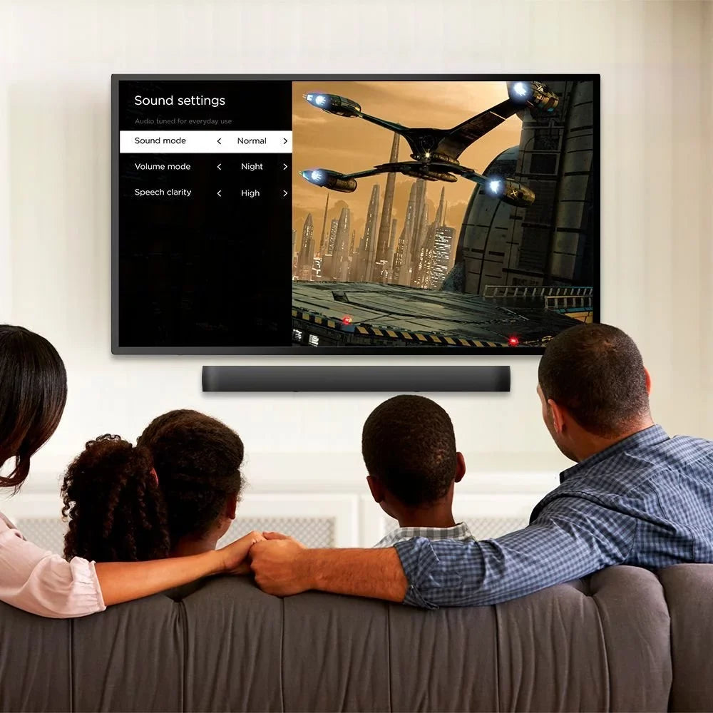 2.0-Channel Smart Soundbar - Black