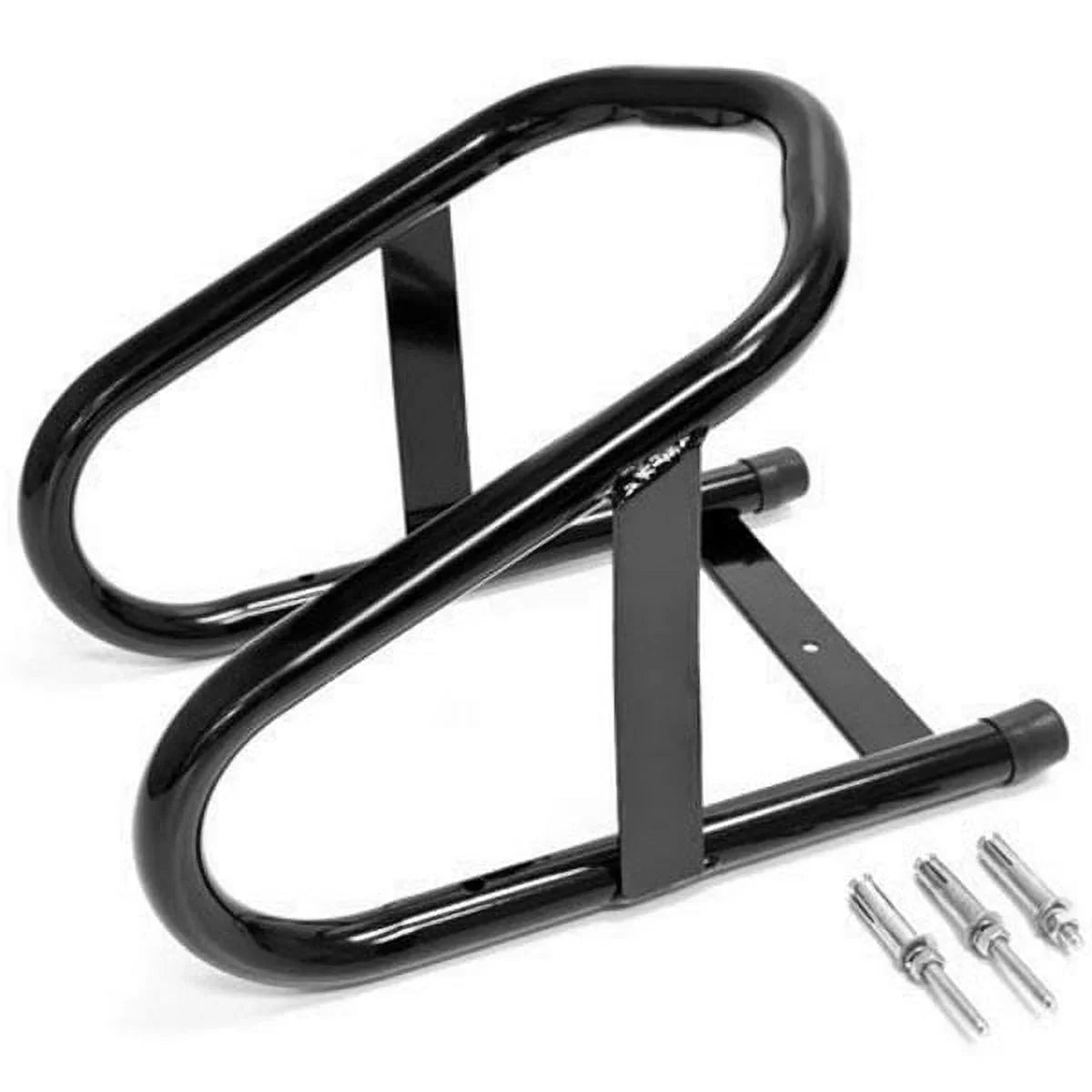 Venom Motorcycle Bike 6.5" Tire Wheel Chock Stand Suitable with Honda CB 125 350 400 450 650 750 900 Super Sport