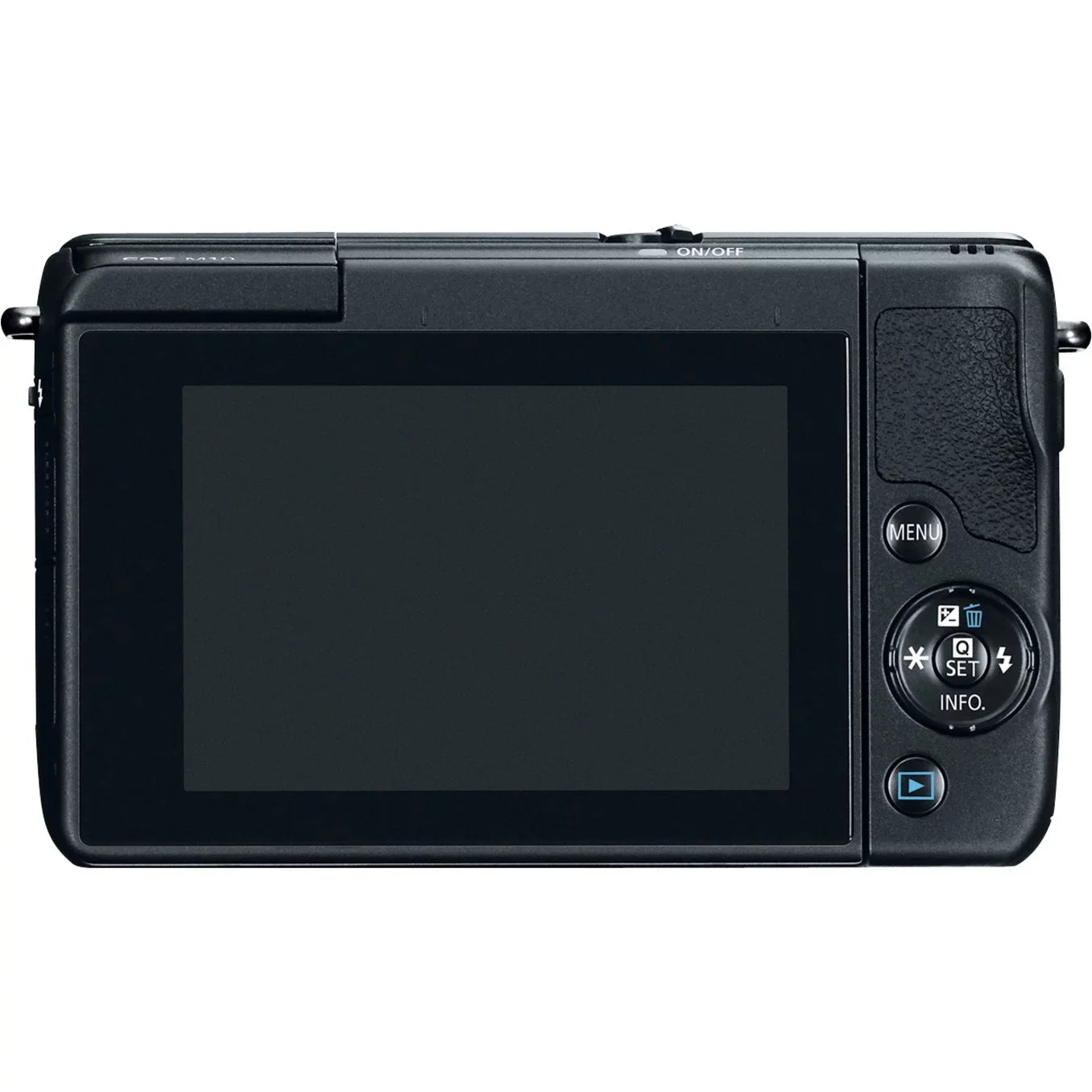 Canon EOS M10 18 Megapixel Mirrorless Camera with Lens, 0.59", 1.77", Black