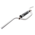 Tusk T-10 Aluminum 7/8" Handlebar SX Mini Bend Silver For LEM LX2 1997-2000