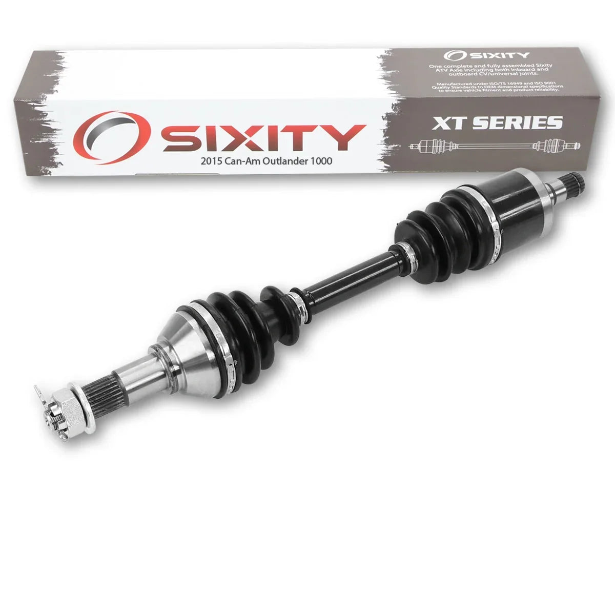 Sixity XT Front Left Axle Fitting with Can-Am Outlander 1000 2015 - EFI STD 4X4