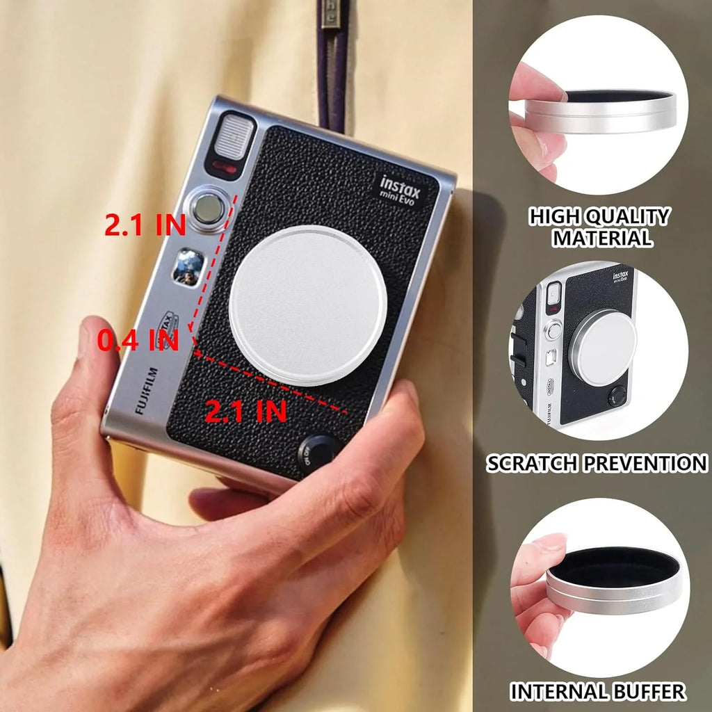 Lens Cap for Fujifilm Instax Mini Evo Instant Camera Accessories for Fuji Mini Evo with Lens Cap, Mini Picture
