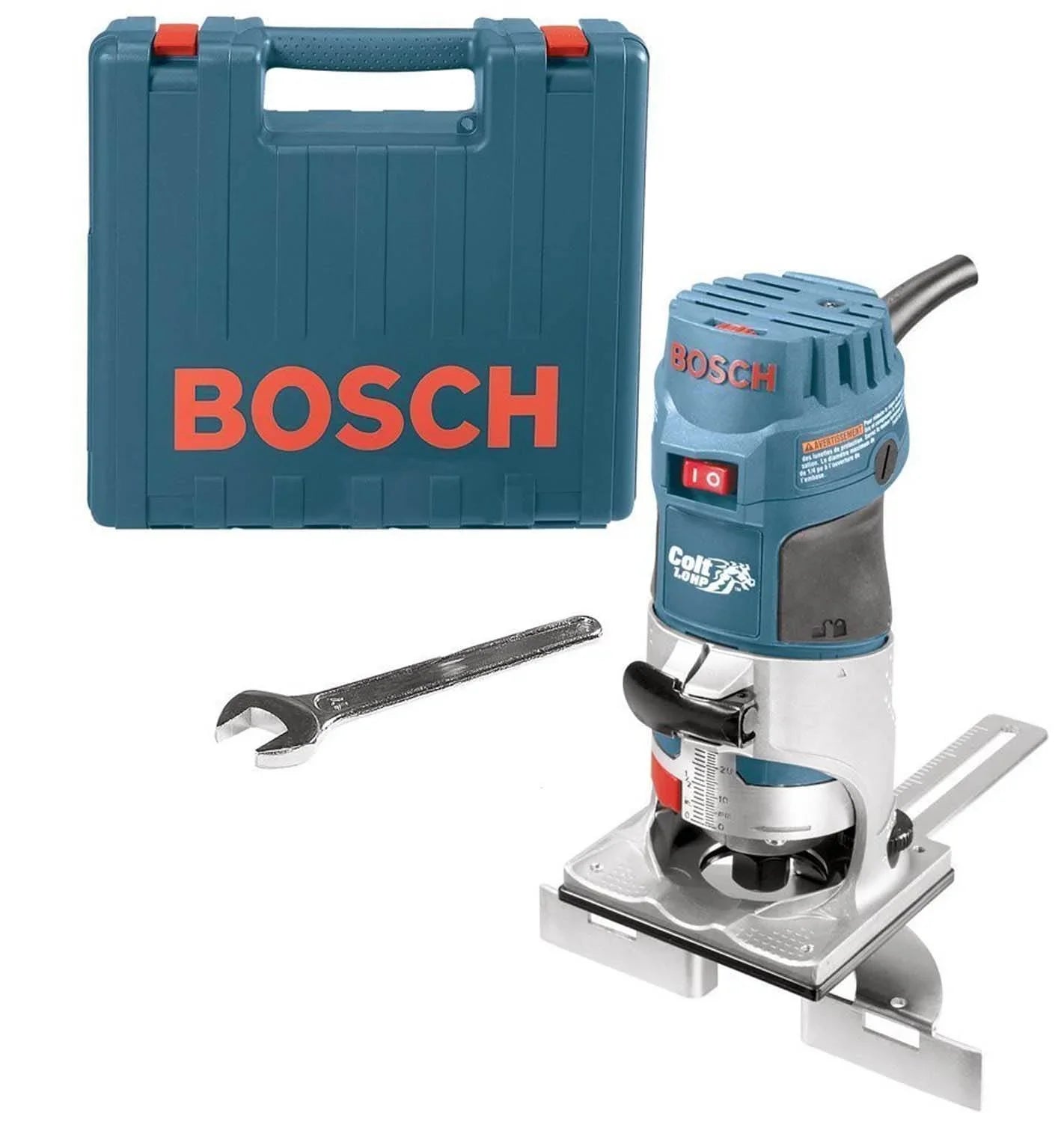 Restored Bosch PR20EVSK-RT 1 HP Colt Variable Speed Electronic Palm Router Kit (Refurbished)