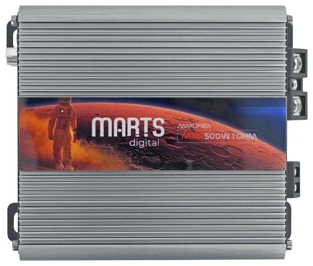 Marts Digital MXD 500 1 OHM 500w RMS Mono Car Amplifier+Bass Remote+Amp Kit