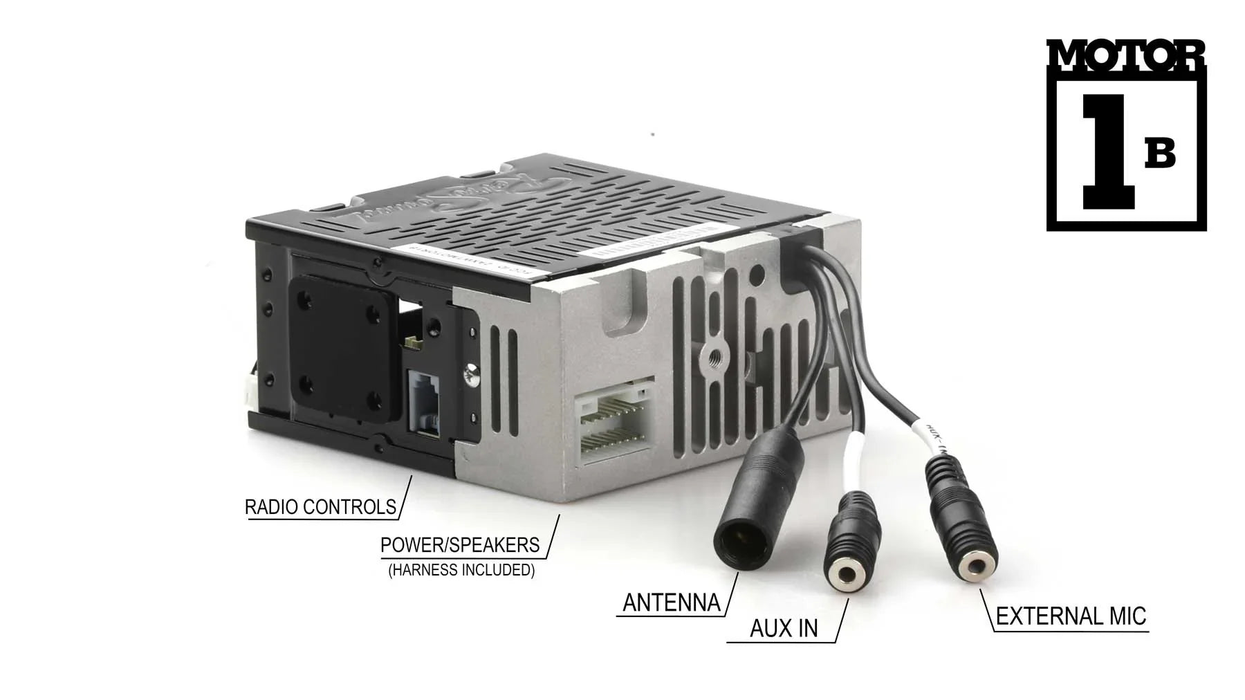 RetroRadio Fitting with 1977-85 Mercury Capri Features Include Bluetooth, AUX, AM/FM LABC-M1-121-55P-75PMC3