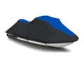 BLACK / BLUE HEAVY-DUTY, TOP OF THE LINE Coating Suitable for Kawasaki Jet Ski SS 750 / JH750 SS 1992 1993 1994 1995 1996 1997 PWC Jet Ski Protection 1-2 Seater