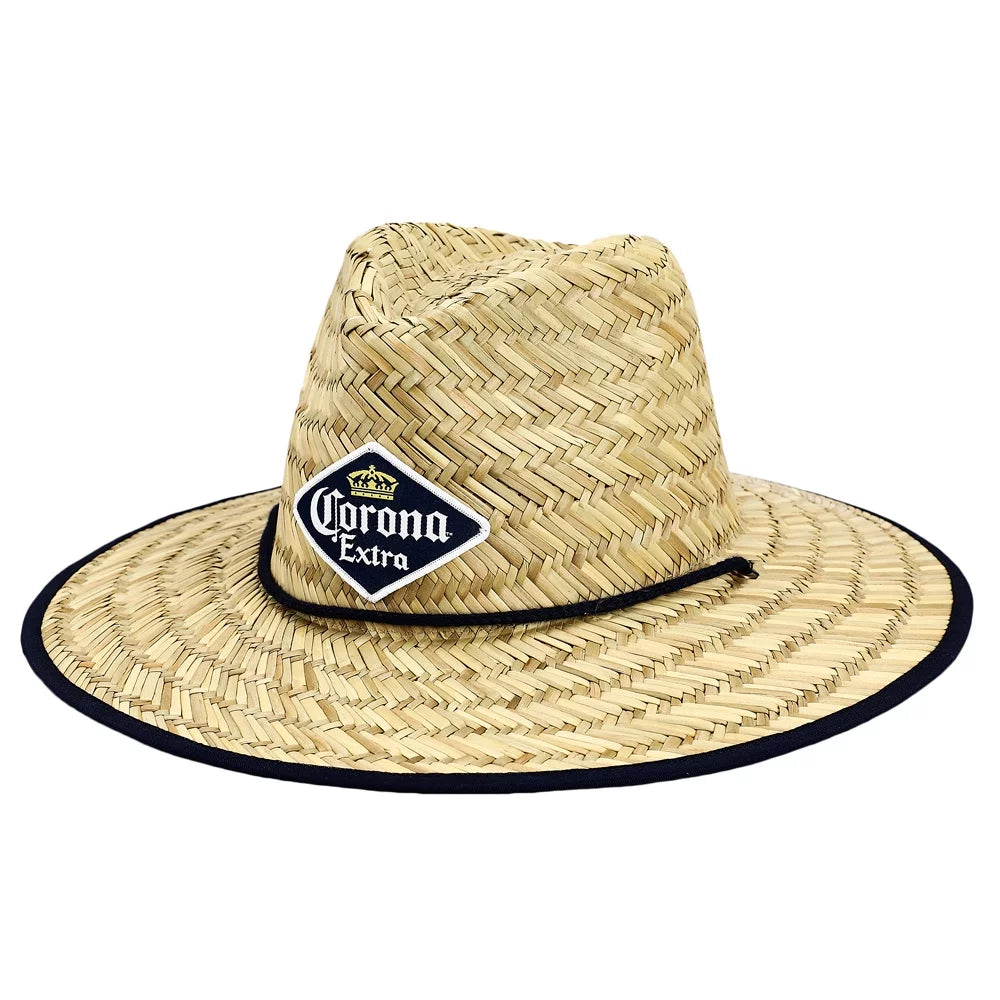 Corona Sun Hat with Woven Patch and Printed Under brim