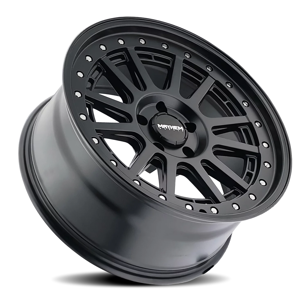 18x9 Mayhem Compass Matte Black Wheel 5x5 (0mm)