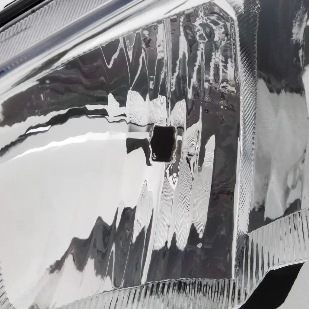 AKKON - Fits 2014 2015 2016 2017 Ford Fiesta Titanium Sedan Hatchback [Halogen Type] Chrome Headlight Driver Left Headlamp