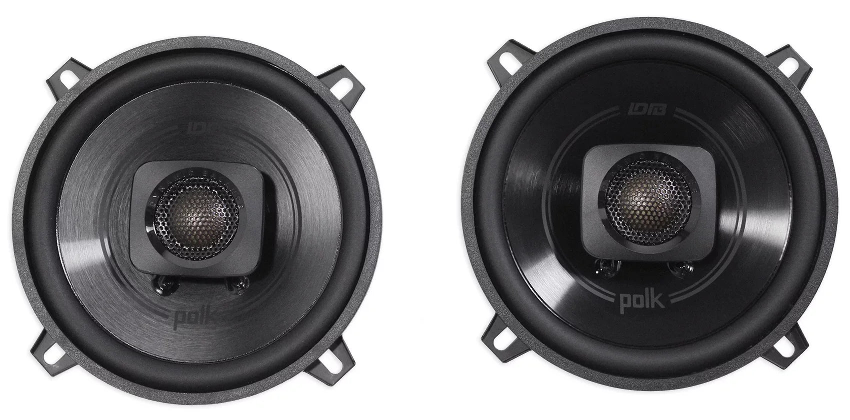 (2) Polk Audio DB522 5.25" 600w Car/Marine/Motorcycle Speakers+Speaker