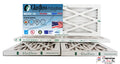 Glasfloss 13x20x1 - MERV 10 -Qty:4 - Furnace Air Filter - Made in USA (Actual Size: 12.5 x 19.5x7/8 inch)