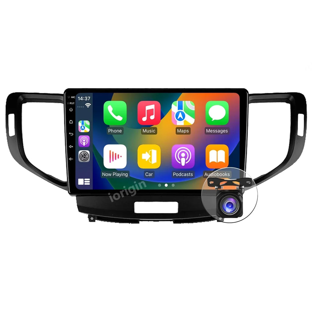 Car Stereo Radio Audio | Android 12 Carplay for 2009-2014 Acura Tsx Honda Accord 8 GPS 32G