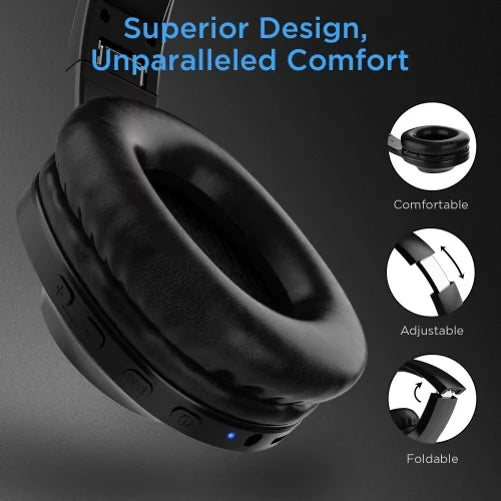 Wireless Headphones Foldable Over Ear Headset w Mic Earphones Hi-Fi Sound R8J for Samsung Galaxy Tab S6 Lite 10.4 S2 8.0 10.5 S5e 10.5 S4 10.5 S7 (2020) S 10.5 SM-T800 S8 Plus S21 Plus S20