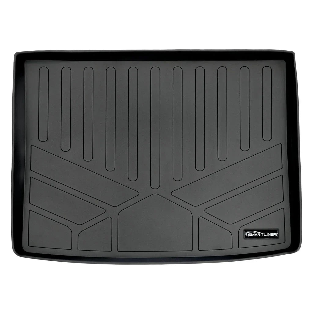 SMARTLINER All Environment Custom Fit Cargo Trunk Liner Floor Mat Black Matching With 2015-2021 Jeep Renegade