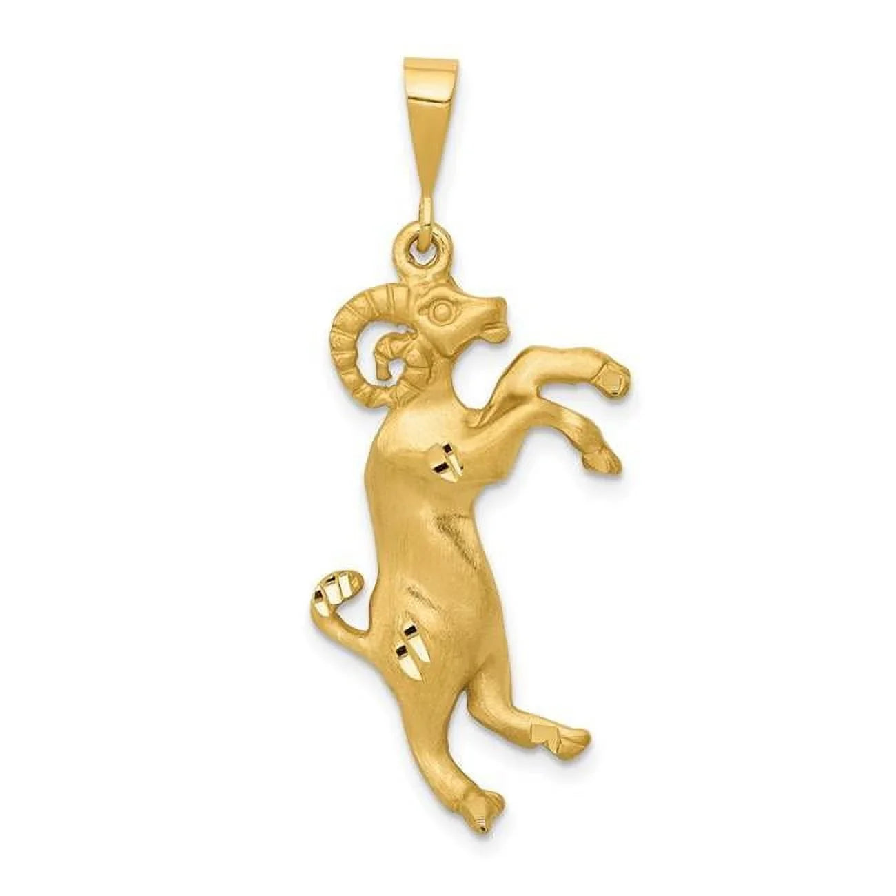 FJC Finejewelers 14k Yellow Gold Aries Zodiac Charm