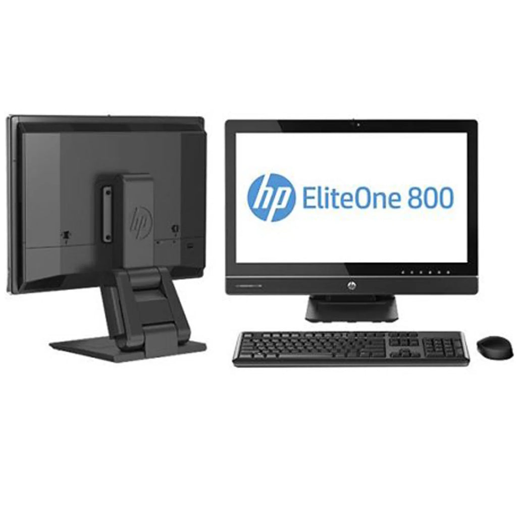 HP EliteOne 800 G1 All In One Computer, 23" HD Display, I5-4590s 3.7 GHz max CPU, 16GB DDR3 RAM, 512GB SSD, DVD, USB 3.0, WiFi, Displayport, Windows 10 Home