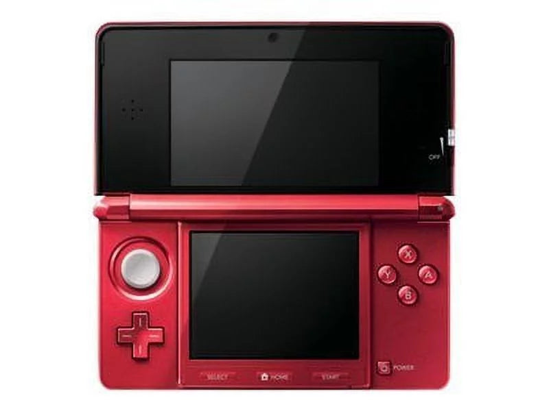 Nintendo 3DS - Handheld game console - flame red
