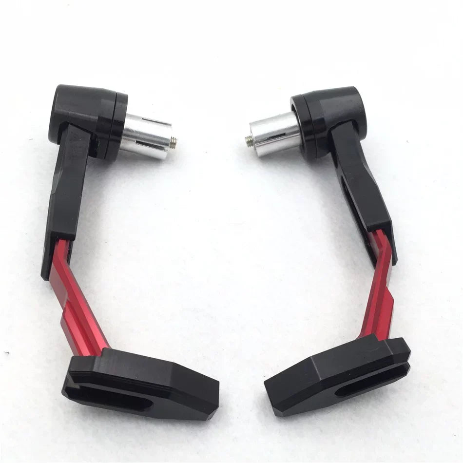 HTT-MOTOR Motorcycle Adjustable Angel Length Red Black Total CNC 22mm Protector Proguard Pro Brake Clutch Levers Protect Guard For Suzuki GSX GSXR Hayabusa RM DR Kawasaki Ninja Aprilia Climber