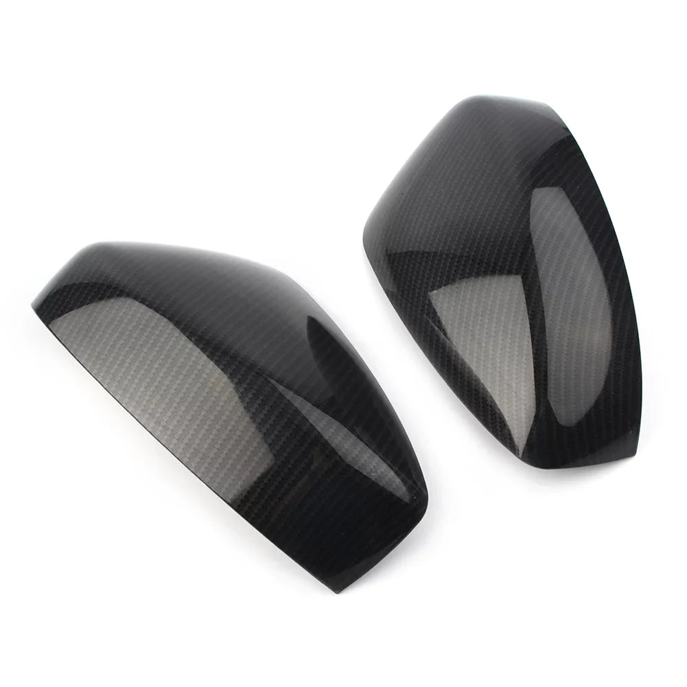 ZS Car Rearview Rear View Mirror Protection Trim For 2017 2018 2019 Mazda CX-5 ABS 2Pcs Carbon Fiber Styling