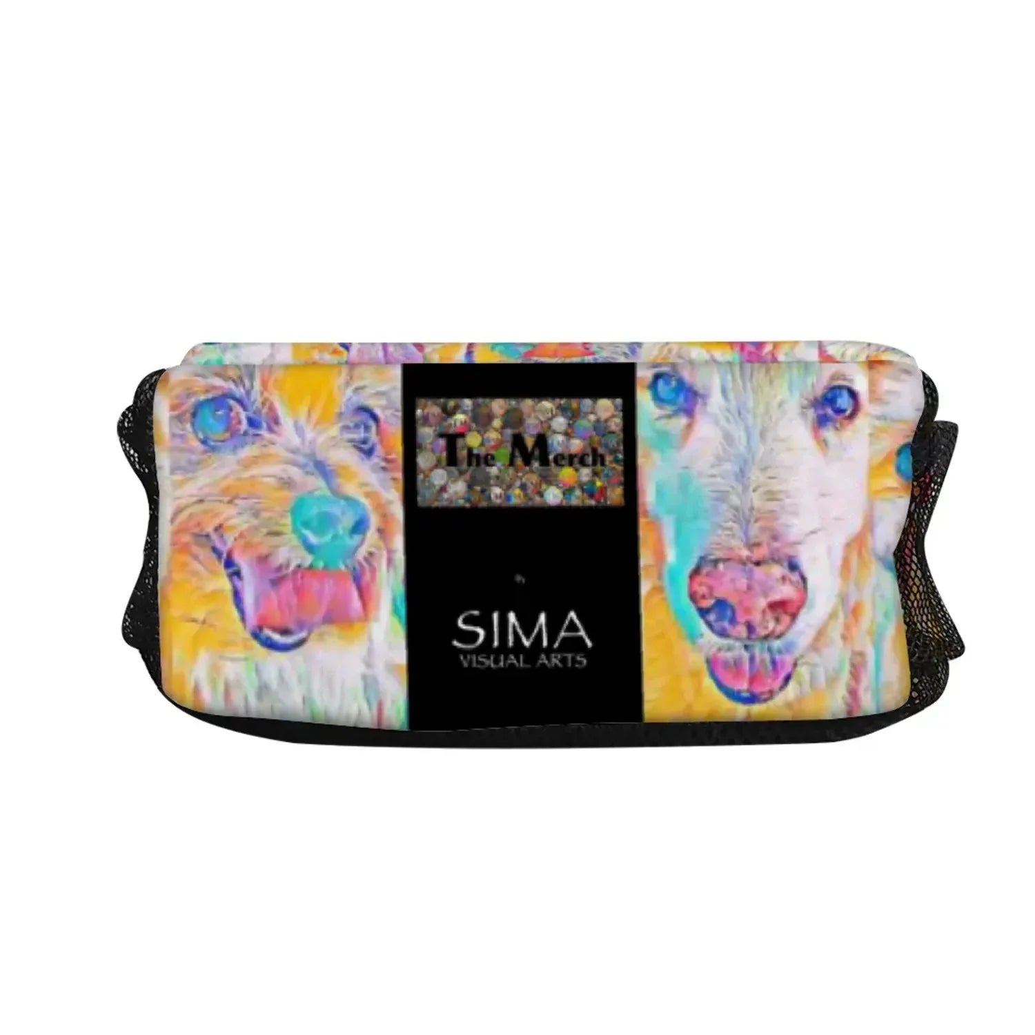 Crossbody Bag - Club 99 - (Turquoise/Orange/Cream) - Unisex - All Ages - The Merch by SIMA Visual Arts