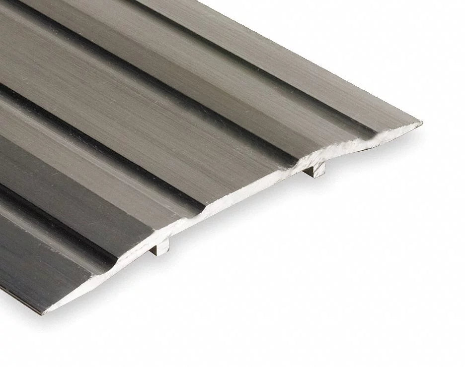 National Guard Saddle Threshold,Fluted Top,6 ft.,Alum 413-6